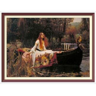 Vintage Sorceress Cross Stitch Pattern: Waterhouse Art (PDF Pattern)