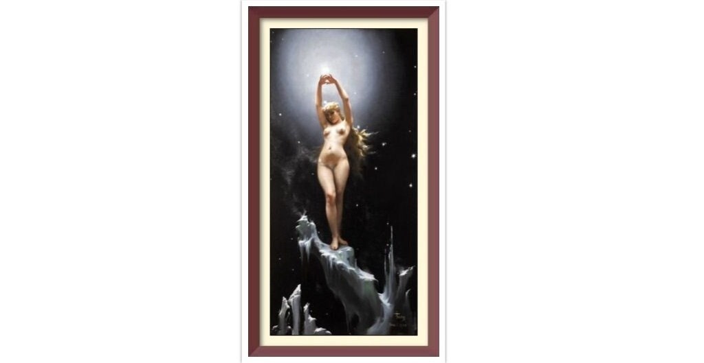 Vintage Cross Stitch Pattern: The Pole Star, Falero (PDF Pattern)