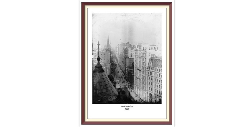 Vintage Retro New York Cross Stitch Pattern (PDF Download)