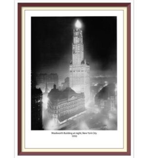 Woolworth Building Cross Stitch Pattern: Retro New York 1910 (PDF)