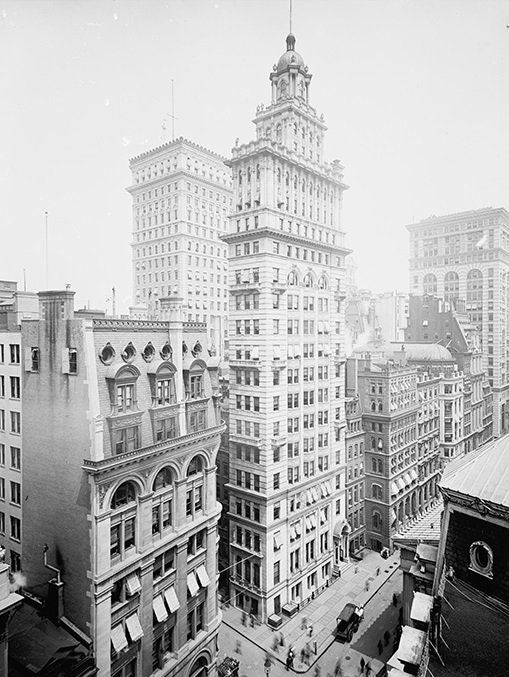 Gillender Building Cross Stitch Pattern: Retro New York 1900 (PDF) - Image 2