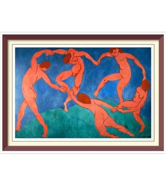Matisse Dance Cross Stitch Pattern: Vintage Art (PDF Download)
