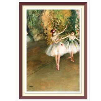 Degas Dancers Vintage Cross Stitch Pattern (PDF Download)
