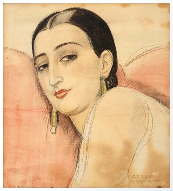 Vintage Spanish Woman Cross Stitch Pattern by Gerda Wegener (PDF) - Image 2