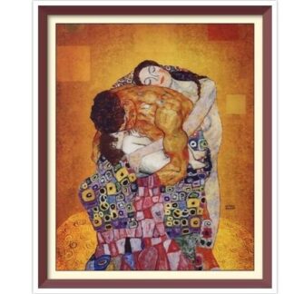 Gustav Klimt's 'The Family' Vintage Cross Stitch Pattern (PDF)