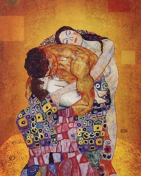 Gustav Klimt's 'The Family' Vintage Cross Stitch Pattern (PDF) - Image 2