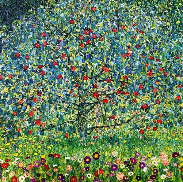 Klimt Poppy Field Cross Stitch Pattern: Vintage Art (PDF) - Image 2