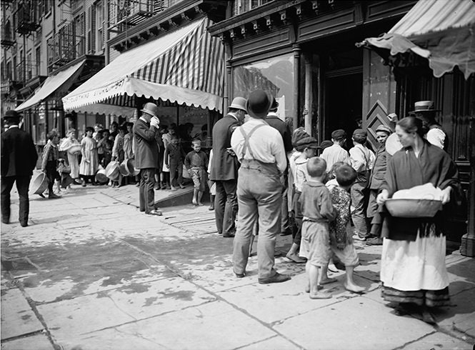Vintage New York 1900 Cross Stitch Pattern: "Free Ice" (PDF Download) - Image 2