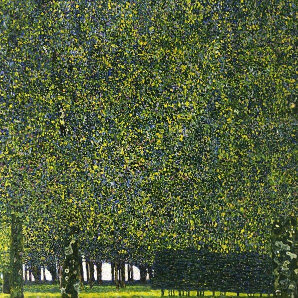 Klimt's Park Cross Stitch Pattern: Vintage Art (PDF Download) - Image 2