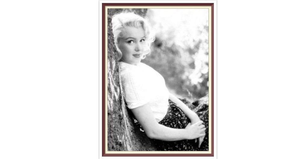 Marilyn Monroe - Cross Stitch Pattern - PDF Counted Vintage Full Cross Stitches - 4 Sizes