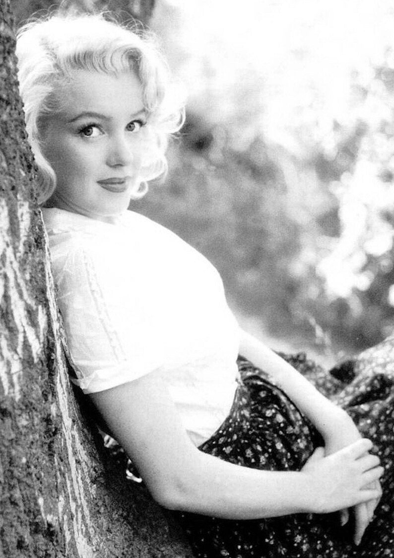 Marilyn Monroe - Cross Stitch Pattern - PDF Counted Vintage Full Cross Stitches - 4 Sizes - Image 2
