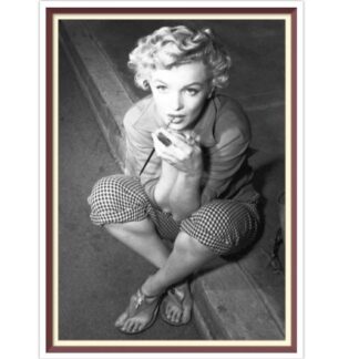Marilyn Monroe - Cross Stitch Pattern - PDF Counted Vintage  Full Cross Stitches - 4 Sizes