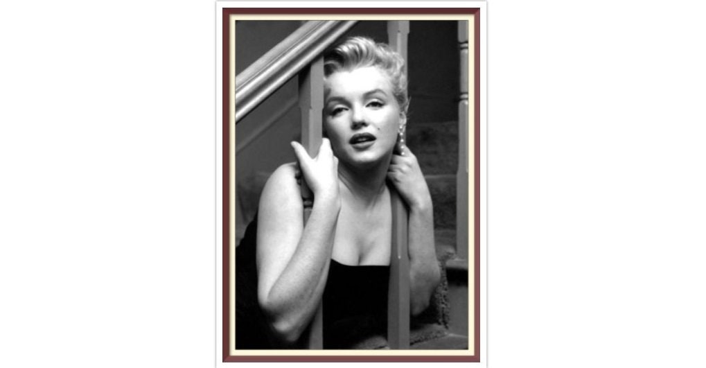 Marilyn Monroe - Cross Stitch Pattern - PDF Counted Vintage Full Cross Stitches - 4 Sizes