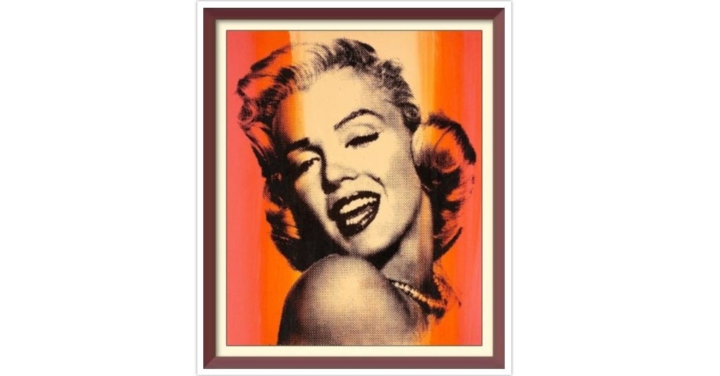 Marilyn Monroe - Cross Stitch Pattern - PDF Counted Vintage Full Cross Stitches - 4 Sizes