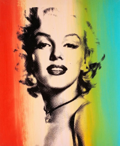 Marilyn Monroe - Cross Stitch Pattern - PDF Counted Vintage Full Cross Stitches - 4 Sizes - Image 2