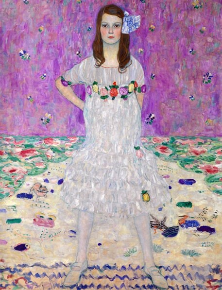 Mada Primavesi Cross Stitch Pattern: Gustav Klimt Vintage Art (PDF) - Image 2