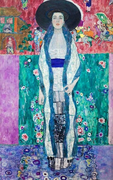 Klimt's Adele Bloch Bauer II Cross Stitch Pattern (PDF) - Image 2