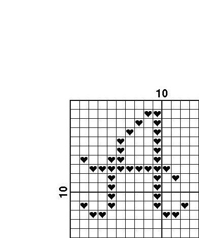 Vintage Alphabet Cross Stitch Pattern: Counted Letters (PDF Pattern) - Image 3