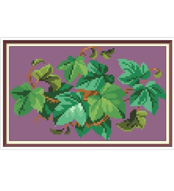 Ivy - Cross Stitch Pattern - PDF Counted Antique Cross Stitches - Berlin Embroidery - Image 4