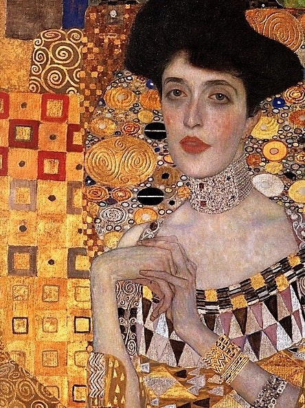 Klimt's Adele Bloch-Bauer I Cross Stitch Pattern (PDF) - Image 2