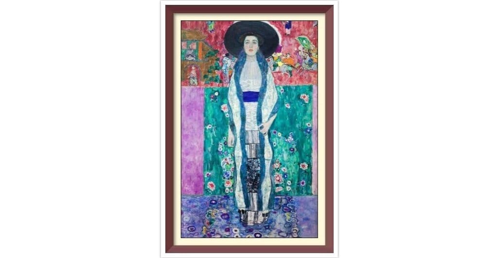 Klimt's Adele Bloch Bauer II Cross Stitch Pattern (PDF)