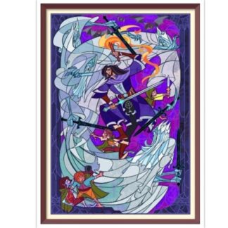 Fantasy Cross Stitch Pattern PDF Counted Vintage Full Cross Stitches 4 Sizes