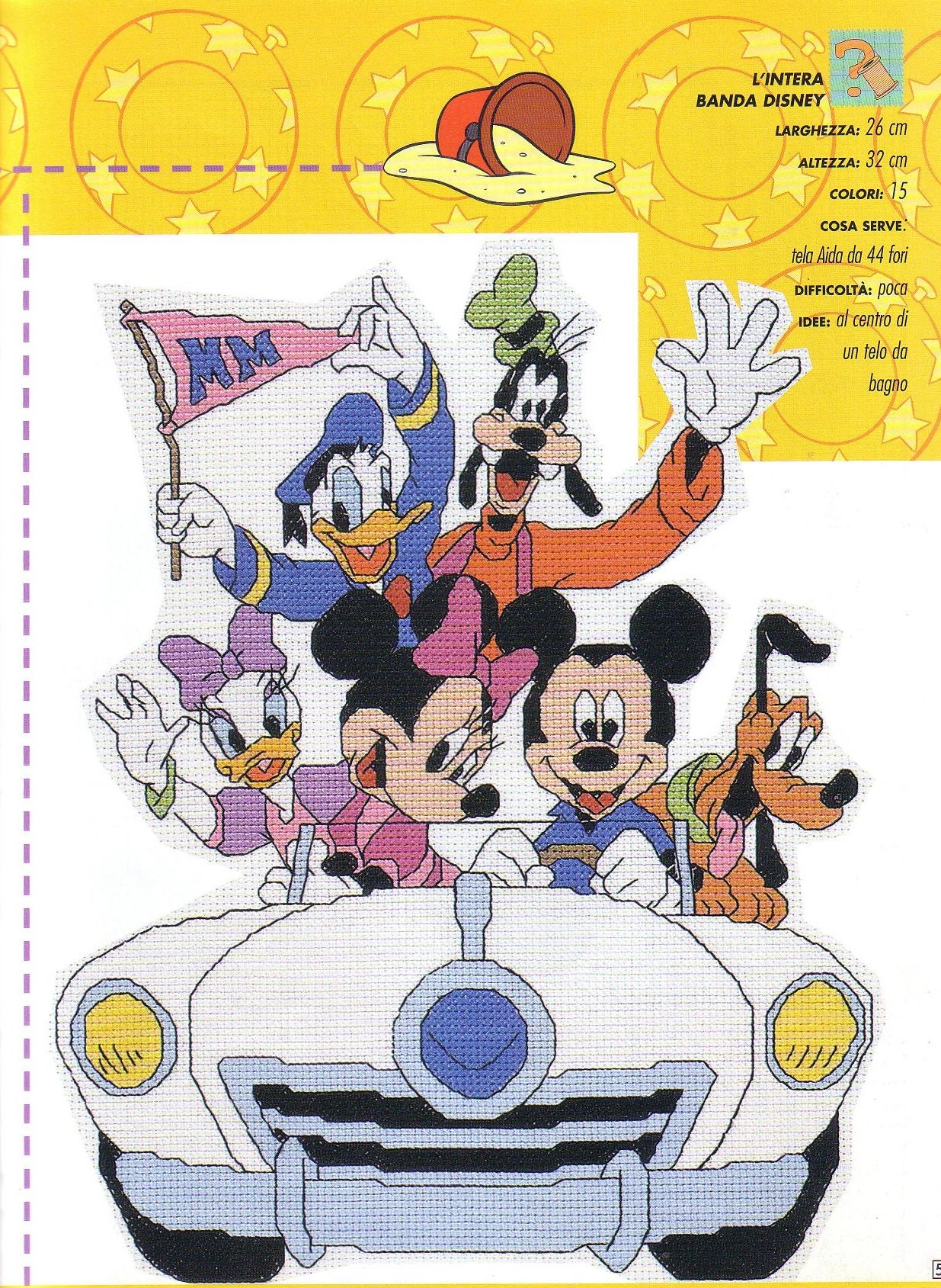 Winnie the Pooh and Friends Cross Stitch Pattern - Vintage Italian (PDF) - Image 2