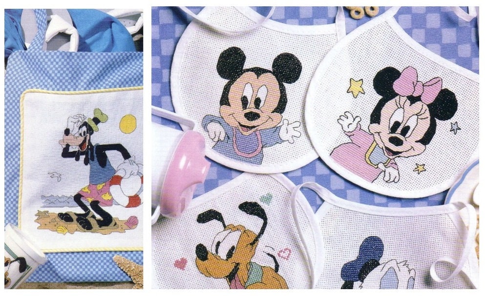 Winnie the Pooh and Friends Cross Stitch Pattern - Vintage Italian (PDF)