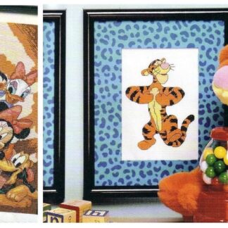 Winnie the Pooh Cross Stitch Pattern: Vintage Italian PDF (Digital Download)