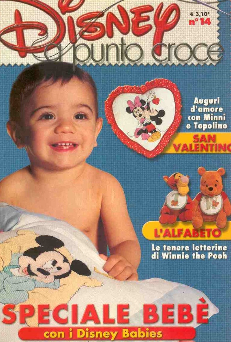 Winnie the Pooh Cross Stitch Pattern: Vintage Italian PDF (Digital Download) - Image 8