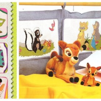 Winnie the Pooh and Friends Cross Stitch Pattern - Vintage Italian (PDF Pattern)