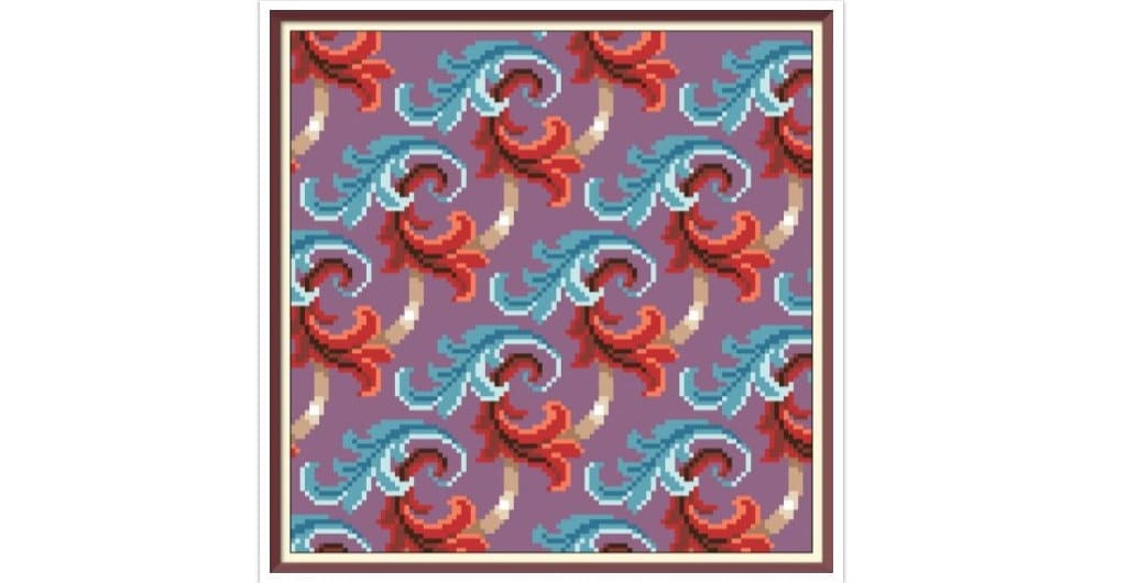 Antique Berlin Embroidery Cross Stitch Pattern (PDF) - Image 4