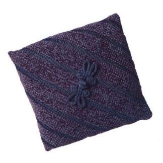 Illusion Pillows Vintage Knitting Pattern: Afghan Home Decor (PDF)
