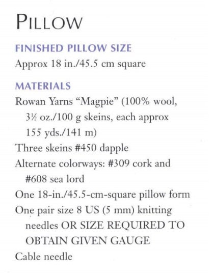Diamond Drapes Afghan and Pillow Knitting Pattern - Vintage Home Decor (PDF) - Image 4