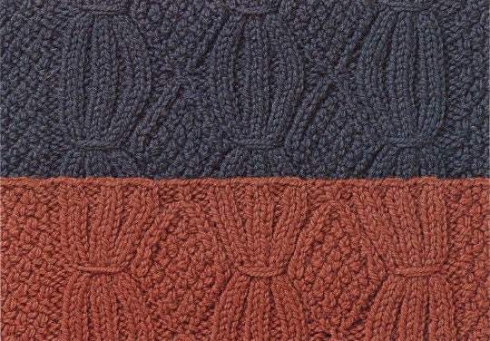 Diamond Drapes Afghan and Pillow Knitting Pattern - Vintage Home Decor (PDF) - Image 5