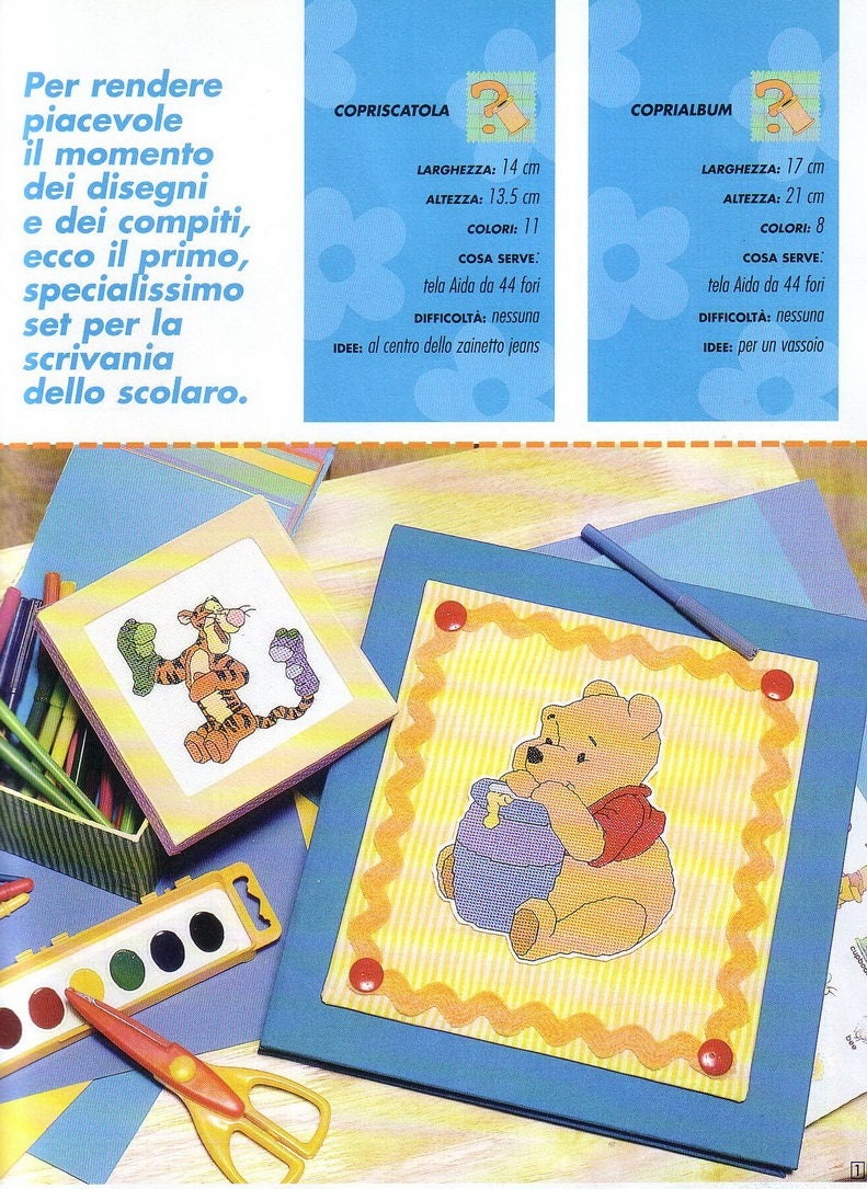 Winnie the Pooh Cross Stitch Pattern: Vintage Friends Design (PDF Pattern) - Image 4