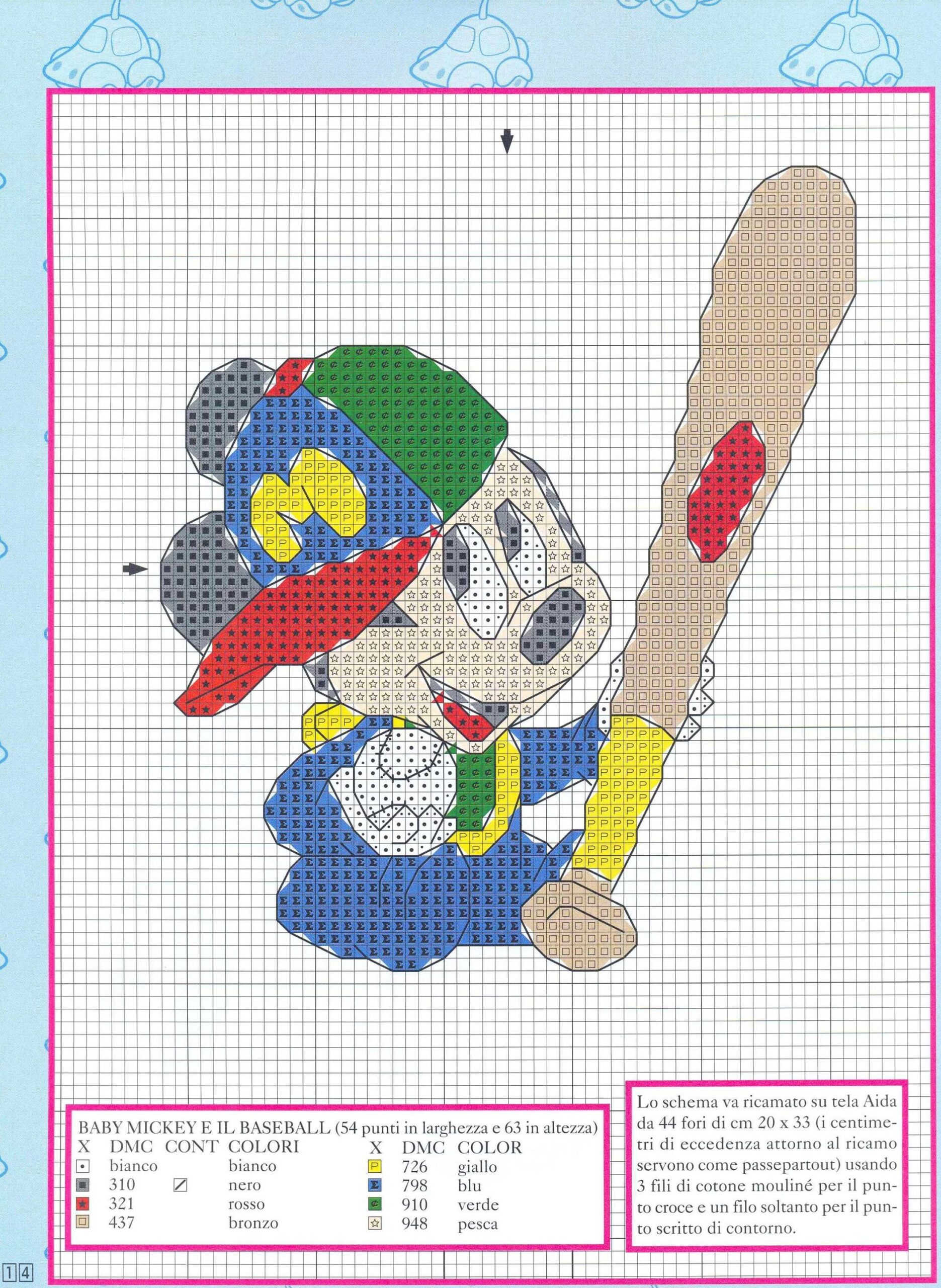 Winnie the Pooh & Friends Cross Stitch Pattern - Vintage Italian (PDF) - Image 4