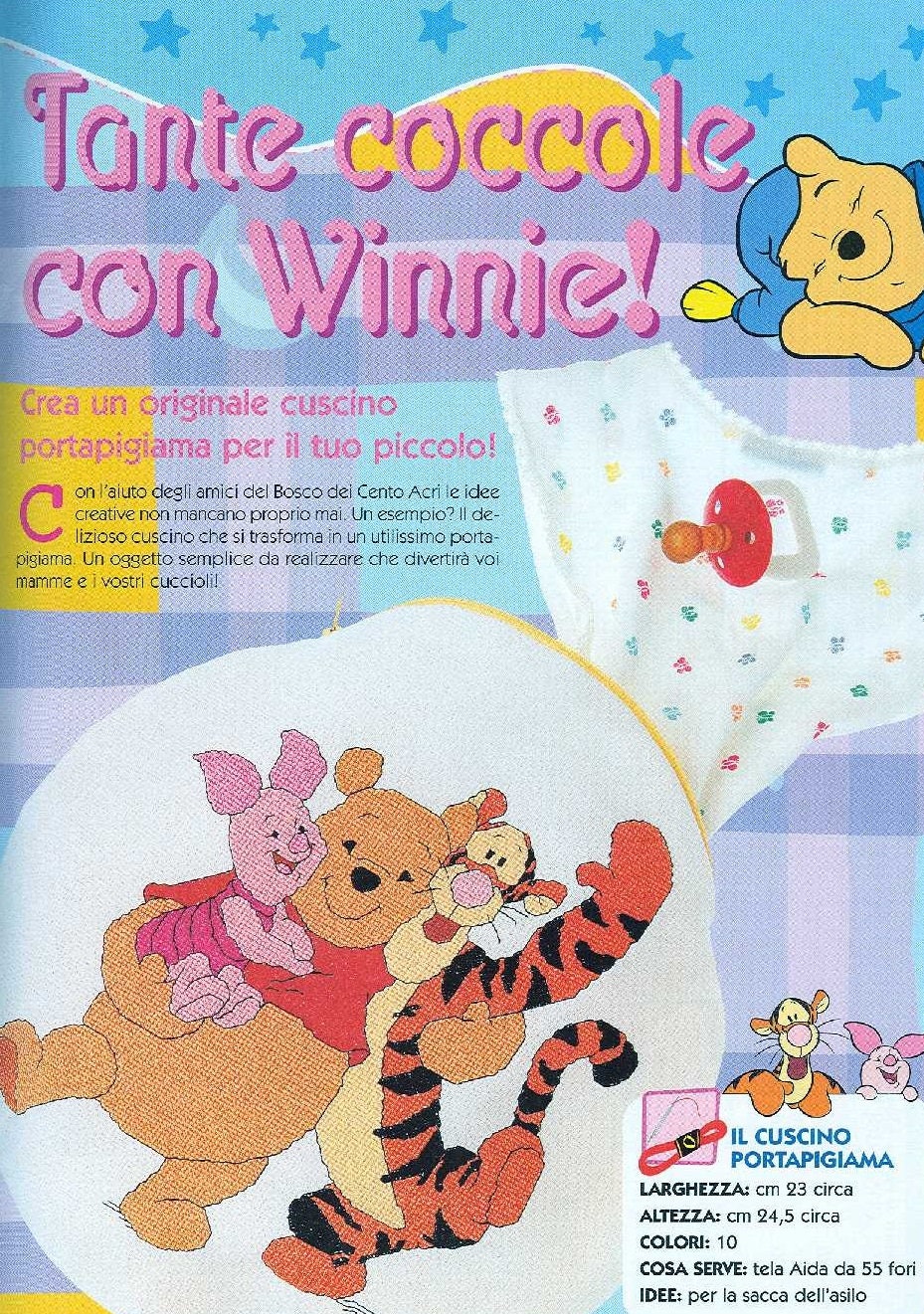 Winnie the Pooh Cross Stitch Pattern: Vintage Friends Design (PDF Pattern) - Image 6