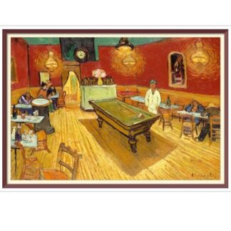 Van Gogh's 'The Night Cafe' Cross Stitch Pattern (PDF)