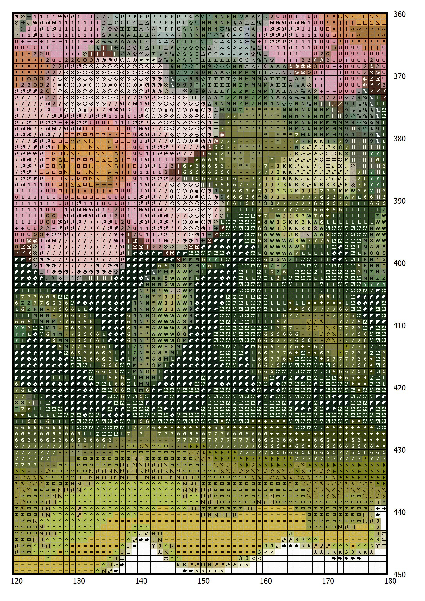 Cottage Garden Cross Stitch Pattern: Magical House Village (PDF) - Image 2