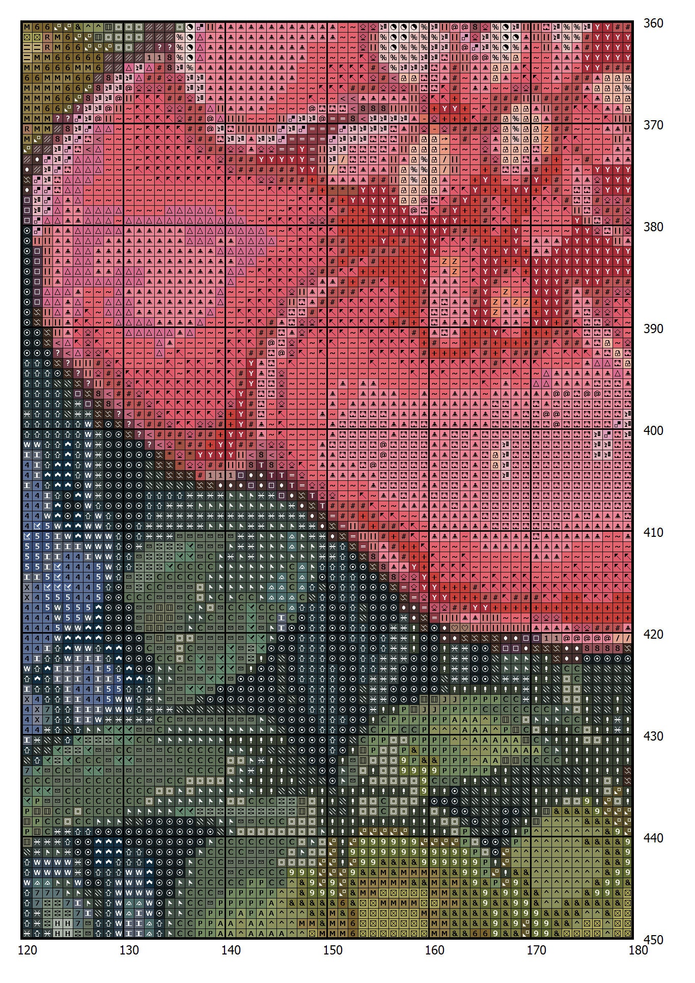 Floral Cottage Cross Stitch Pattern: Magical House in Garden (PDF) - Image 2