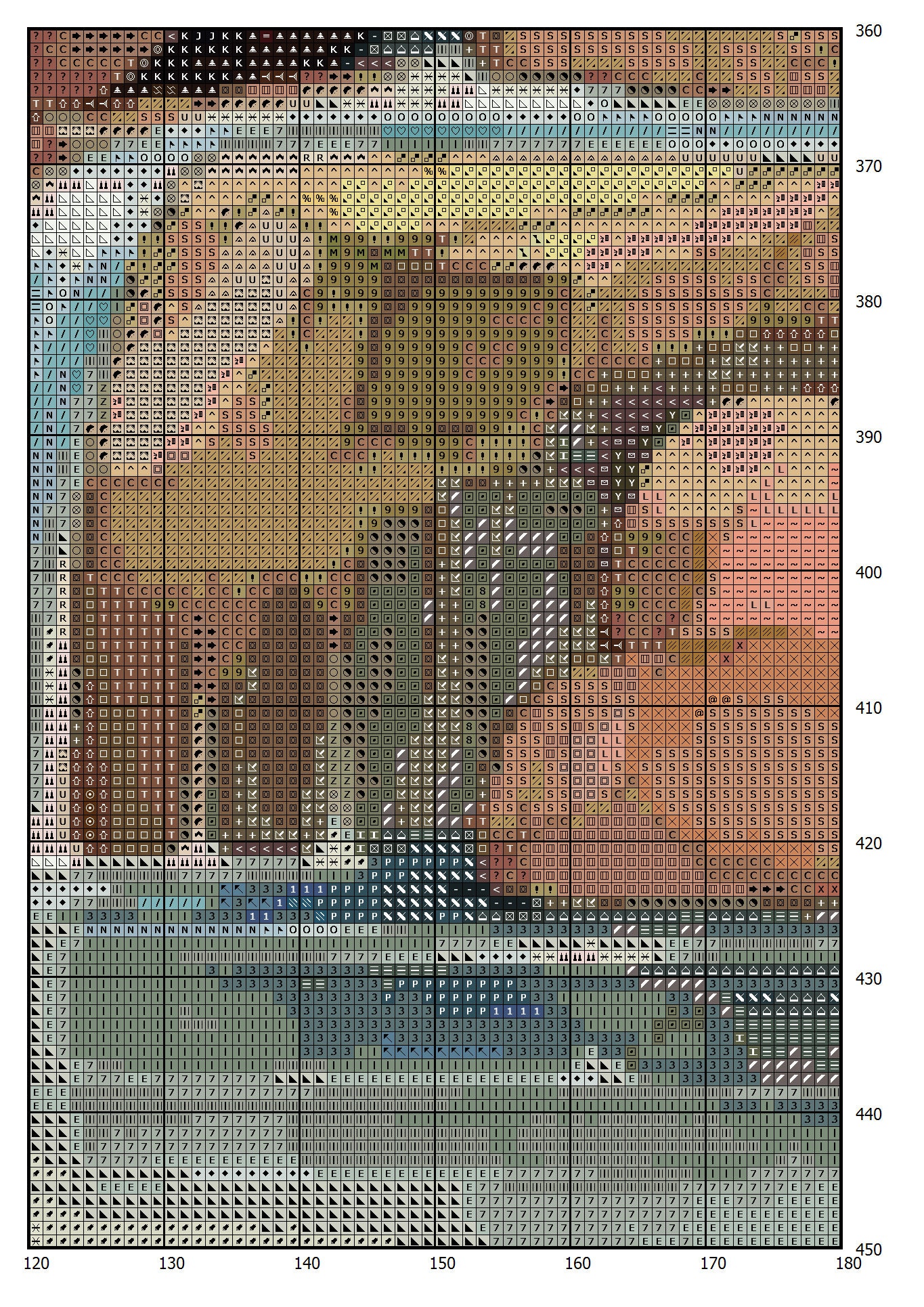 Wooden House Cross Stitch Pattern: River Mill Scene (PDF Download) - Image 2