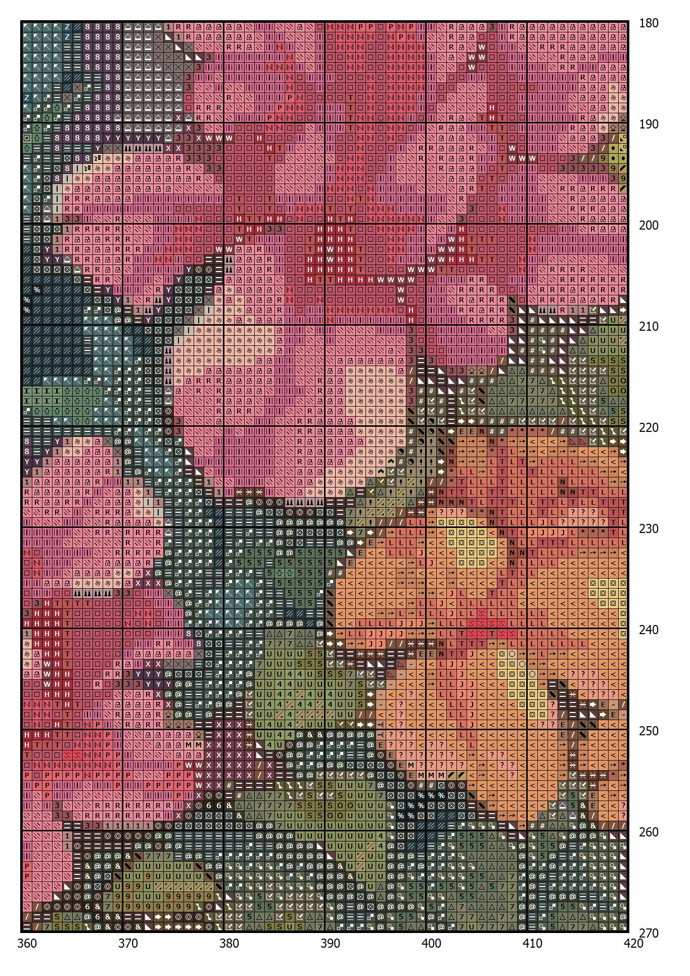 Cottage in Flowers Cross Stitch Pattern: Magical House Village (PDF) - Image 2