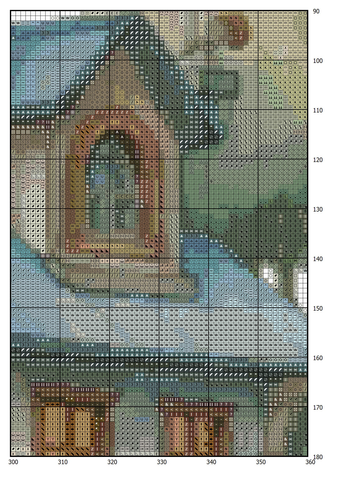 Cottage Cross Stitch Pattern: Magical House in Garden (PDF) - Image 2