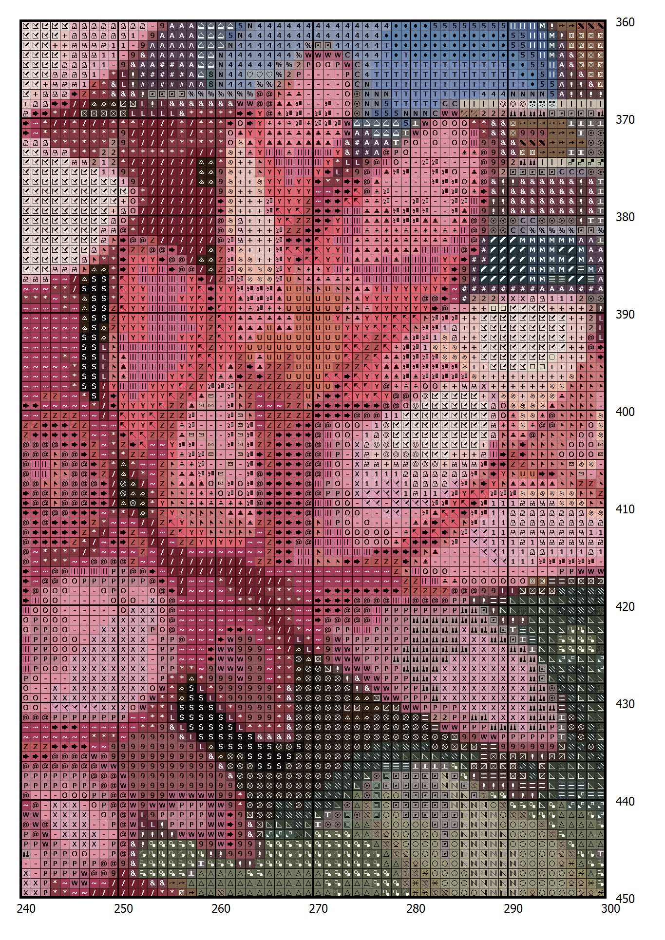 Cottage in Flowers Cross Stitch Pattern: Magical House Village (PDF) - Image 2