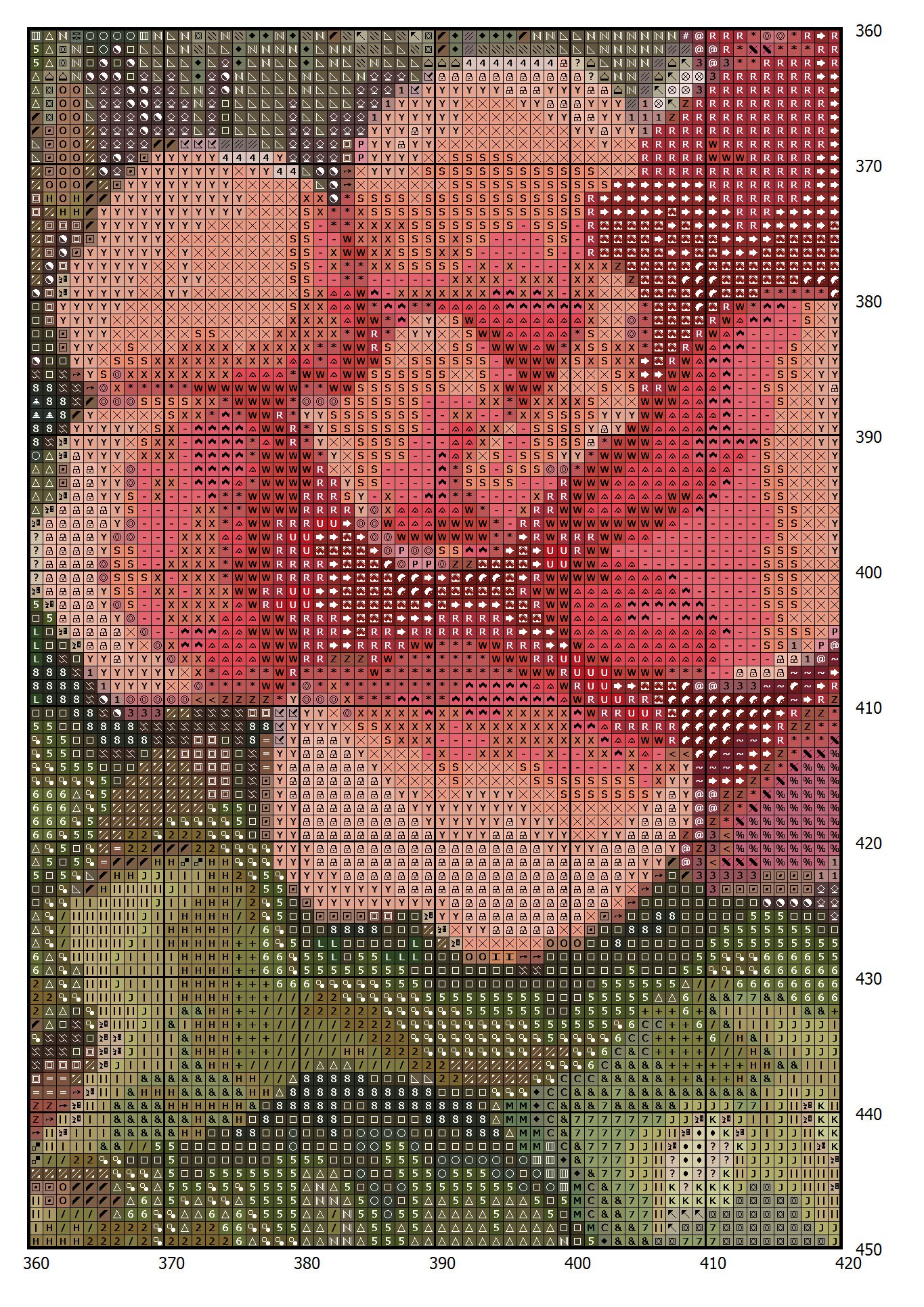 Floral Cottage Cross Stitch Pattern: Magical House in Garden (PDF) - Image 2