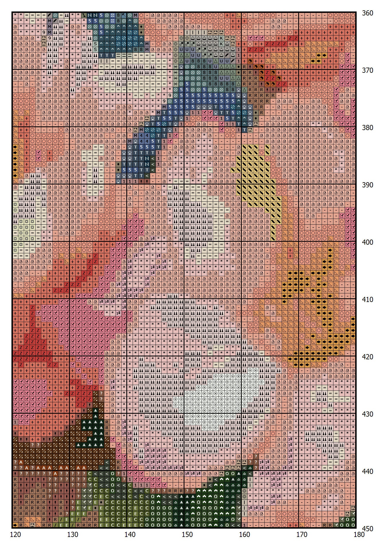 Cottage in Flowers Cross Stitch Pattern: House Village (PDF) - Image 2