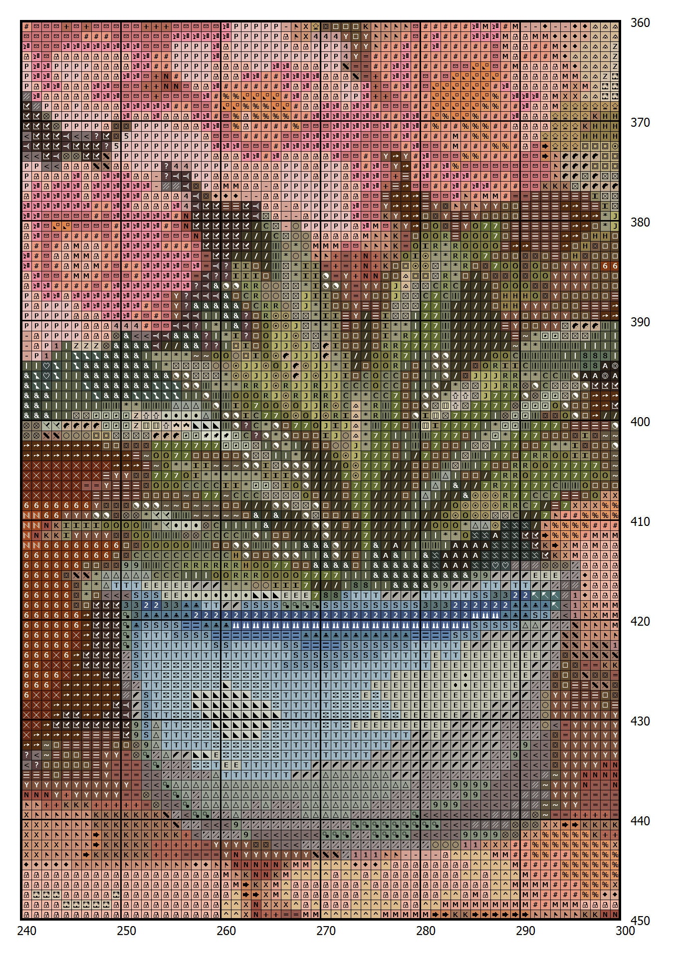 Cottage Cross Stitch Pattern: House in Flowers (PDF Pattern) - Image 2
