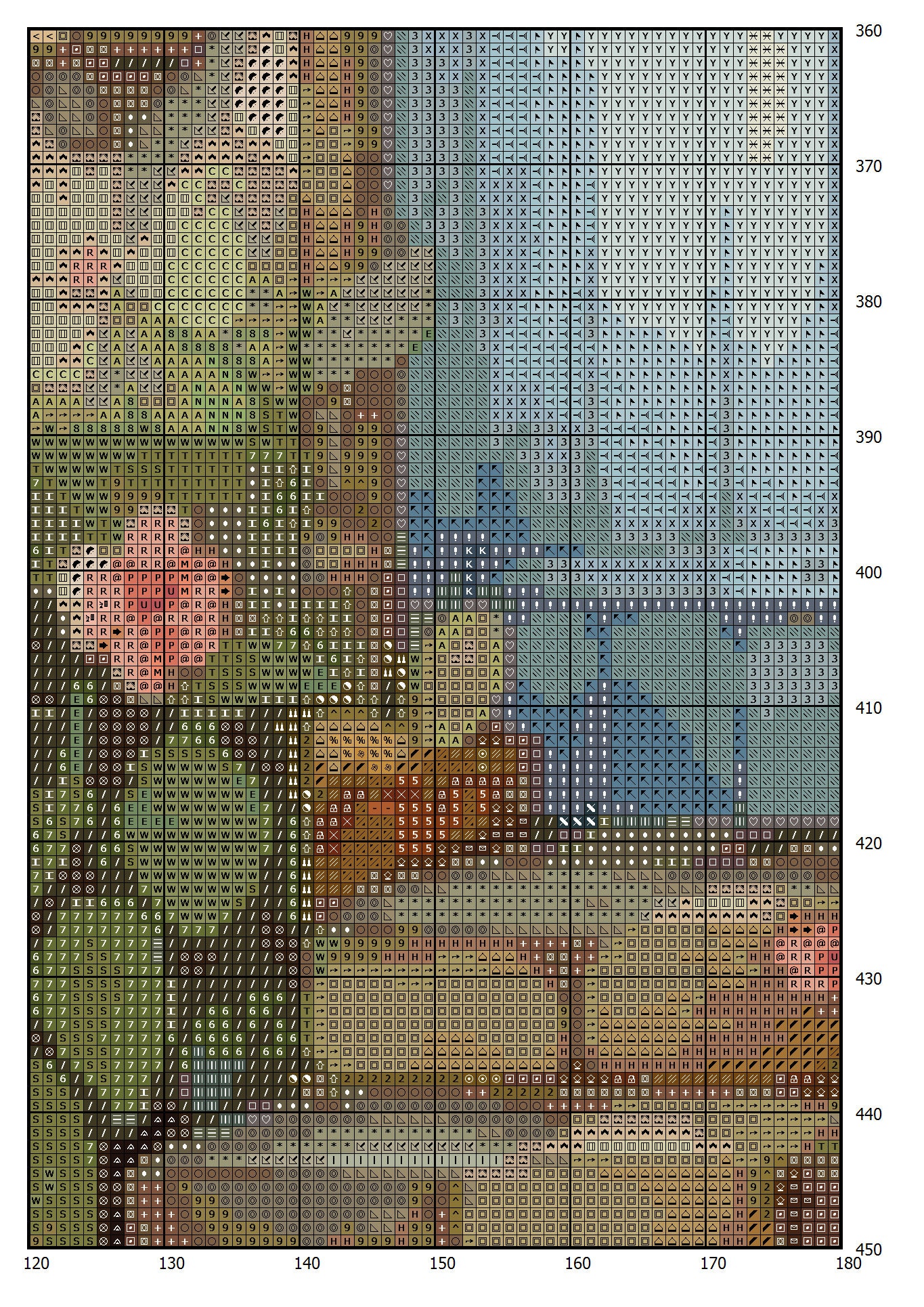 Cottage Garden Cross Stitch Pattern: Magical House in Flowers (PDF) - Image 2