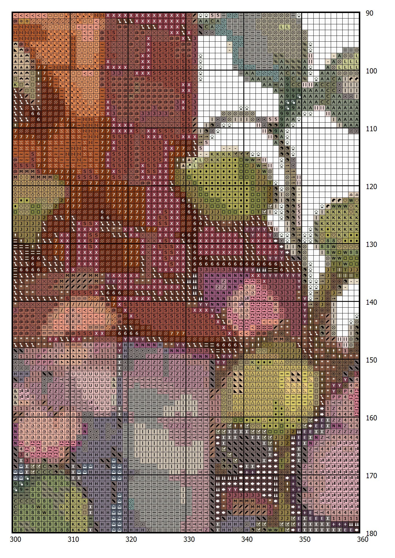 Cottage in Flowers Cross Stitch Pattern: Magical House Village (PDF) - Image 2
